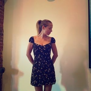 NWT Reformation Sunset Dress in LimoncellO